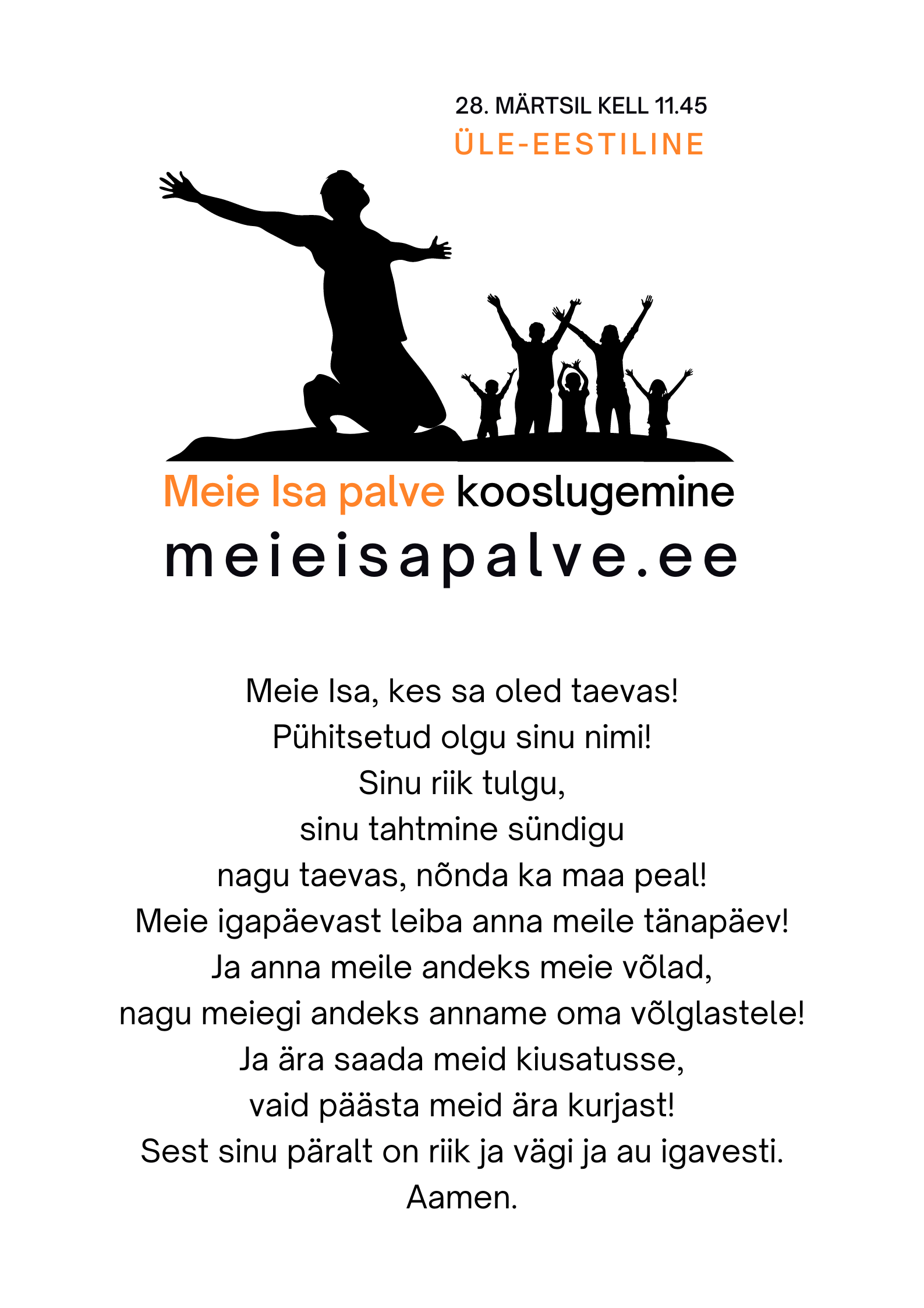 EST Meie Isa palve