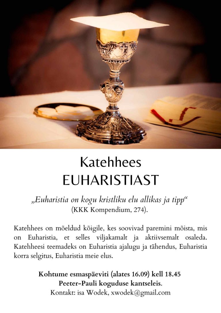 Katehhees Euharistiast 2024 vv
