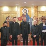 Peapiiskop Kęstutis Kėvalas külastab Redemptoris Mater preestriseminari Tallinnas
